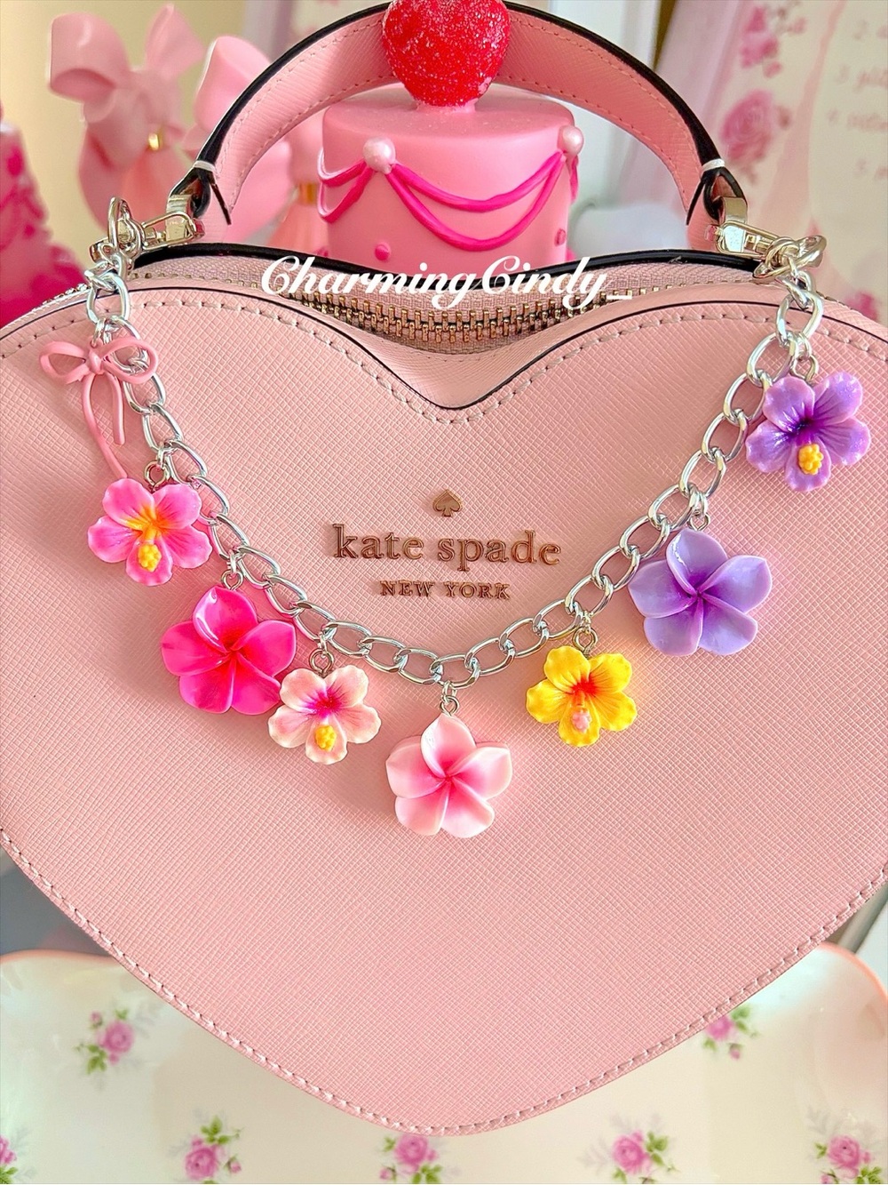 Hawaii summer purse charm.